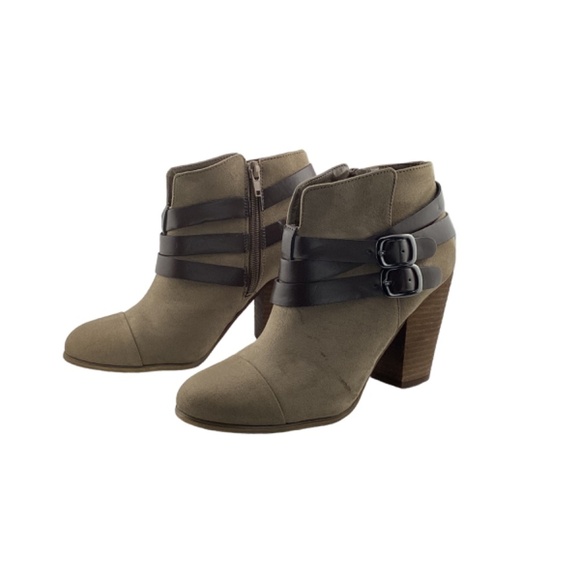 Carlos By Carlos Santana Helene Short Buckle Booties Size‎ 6.5 - Picture 4 of 8